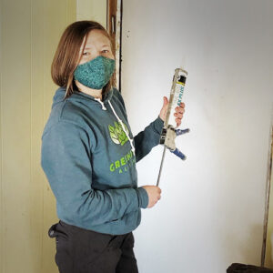 volunteer caulking